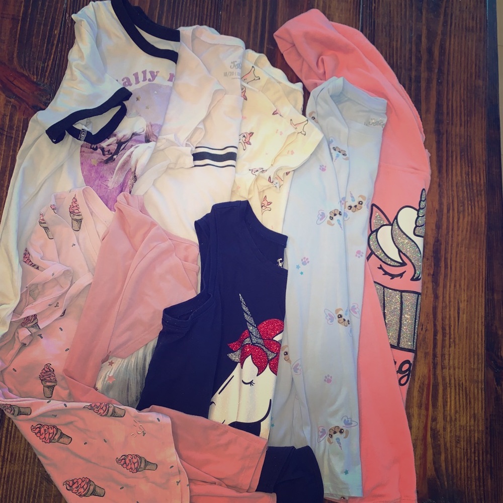 Lot of 7 Justice for Girls Items